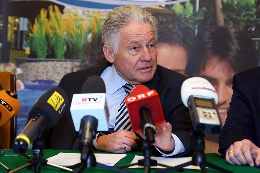 Landeshauptmann Pühringer erfreut über die Bilanz © Eurothermen