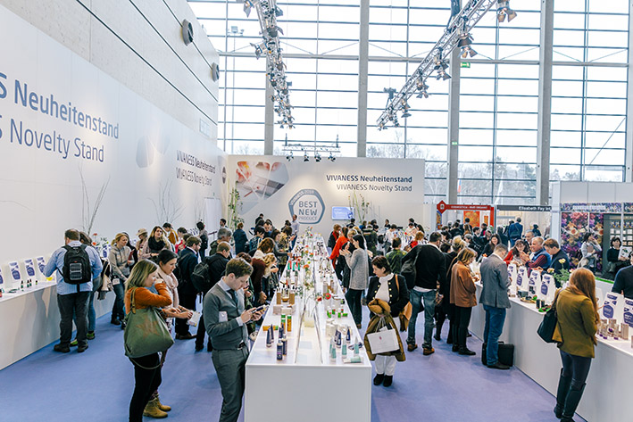 Der Ausstellungsbereich für innovative Produkte
